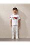 Boys White Sonic & Heroes Front and Back Print T-Shirt - 4