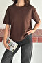 Stone Detailed Basic T-Shirt – Minimal Dot - 5