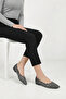 Mencia Women's Stone Ballet Flats - Platinum - 7