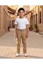 Boys Tan Chino Trousers - 3