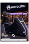 Volta Vb3 Topcaseli Black-Neon-Grey Corded Motorcycle Tarpaulin,Motorcycle Tarpaulin