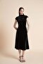 Sleeveless plain midi dress - 2