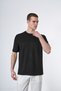 Modal Fabric Oversized Crew Neck T-Shirt
