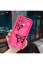 Silicone Slim Soft Rose Red Phone Case Butterfly Pattern Compatible with Realme C21Y - 3