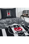 License-Protected Beşi̇ktaş Şanli Eagle Night Glow Pa Cotton Single Person Bedding Set - 2