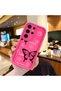 Silicone Slim Soft Rose Red Phone Case Compatible with Samsung Galaxy S24 Ultra Butterfly Pattern - 2