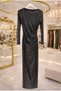 Noir Dominance Evening Dress - 3