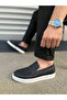 Black (White Sole) Men's Casual Shoes