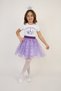 23 April Show Outfit Girls' Skirt T-Shirt Set D084