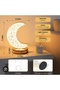 Crystal Crescent Moon Table Lamp – 3 Light Modes (Cold, Natural, Warm) - 3