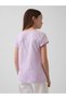 Girl's Lilac Logo T-Shirt - 3