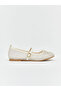 Ankle-Strapped Stone Embellished Girls' Ballerinas - 2