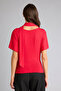 Slim Fit Boat Neck Shawl Detailed T-Shirt H4063Ax26Sp - 5
