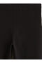 Giyçık Store Den Black Elastic Waist Girls' Spanish Style Leggings 2-Piece Set - 7