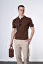 Kendinden Striped Knitwear Polo T-Shirt - 3