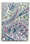 Bag , Wallet , 2 Pieces of 50 cm Salmon, Coral and Blue Authentic Pattern Pa Cotton Piece Fabric for Hobby Projects - 2