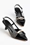 Suins Lady Model Women's Stiletto Two Color Shoes 7 cm - 3