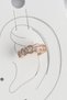 Brass Gold Color Zircon Stone Women's Cartilage Earrings