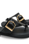 Larissa Vita Women's Flip Flops 0012901 Black Rustic - 2