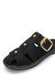 Vesper Sia Women's Slippers 0012282 Black Suede - 2