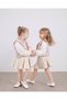 Girl's Quilted Vest Set Skirt Set - 2