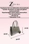 Women's Black Glittery El and Shoulder Bag Gold Detailed Stylish Evening Dress & Event Dress Bag Si - 2