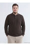 Rmz Gi̇yi̇m Farkiyla Devrik Roba Collar Men's Sweatshirt - 2
