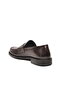 Brown Patent Leather Genuine Leather Men's Classic Shoes - 4