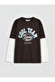 Esvab • Modern & Distinctive Zero Roba Collar Long Sleeve Printed Boys' T-Shirt