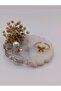 Gold, Small, Elegant Butterfly Adjustable Steel Ring - 2