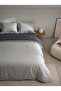 Mia 100% Cotton Double Duvet Cover Set Fitted Sheet 6 Pieces - 3