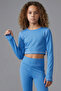 Tori Flat Finger Snap Long Sleeve Girls Tshirt - 2