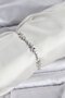 Silver Color Clover Model Zircon Stone Women's Bracelet with Elevator Feature - Tj-Bb8333