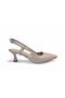 Classic Open-Back Large Size Shoes with Poles - 5