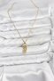 316L Steel Chain Gold Color Jellyfish Model Zircon Stone Women's Necklace - Tj-Bko10842 - 2