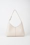 Women's Cream Turna Organizer with Faux Leather Snap Closure Hooks and Shoulder Bag Hand Sleeves - 2
