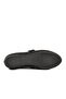 Black Stone Embroidered Women's Ballerinas - 5
