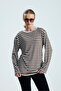 Women's Striped Long Sleeve T-Shirt - 4