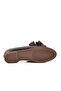 Coffee Bow Ribbon Women's Ballet Flats - 5