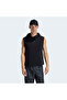Men's Black Sweatshirt Drop Arms Hood Ka1201
