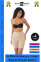 # Corset Non-Marking Anti-Slip Gathering and Firming Laser Cut Long Corset - 4 Pieces