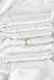 Gold Color Brass Minimal Charm Women's Necklace - 2