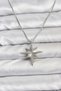 316L Steel Chain Silver Color Polar Star Model 60 cm Chain Women's Necklace