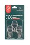 3 PCS Transparent Removable Adhesive Hooks