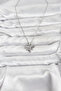 316L Steel Chain Silver Color Fly Model Zircon Stone Women's Necklace - 2