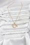 316L Steel Chain Gold Color Moon Star Model Zircon Stone Women's Necklace - 2