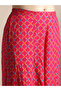 Women Pink Tie-Up Shoulder Straps Embroidered Kurta and Palazzos Set - 5