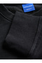 Black Embroidered Patch Pullover Sweatshirt - 4