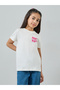 Girls White Fruit Party Graphic T-Shirt - 3