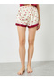 Pack of 3 - Satin Top, Heart Print Shorts and Pyjama Set - 6